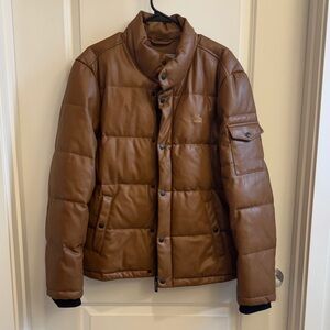 Levi's Brown Puffer Jacket